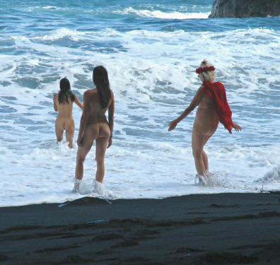 Kehena Clothing Optional Black Sands Beach